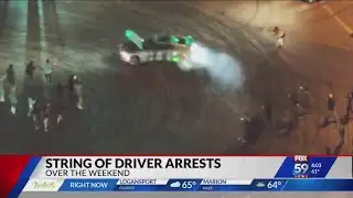 IMPD makes multiple reckless driving-related arrests over weekend