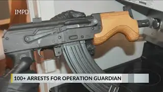 IMPD: Over 100 violent offenders arrested during ‘Operation Guardian’ collaboration