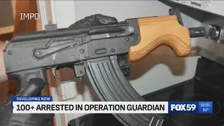 IMPD: Over 100 violent offenders arrested during ‘Operation Guardian’ collaboration