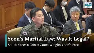 Impeached Yoon Defends Martial Law at Trial | DRM News | AC15
