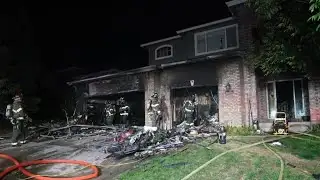 Improperly discarded fireworks spark house fire