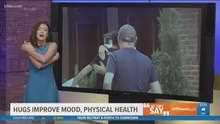 IN OTHER NEWS: Hugs really do help