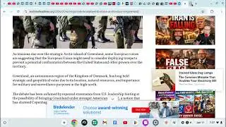 In The News:E.U. Troops May Be Deployed To Stop A U.S. Showdown In Greenland