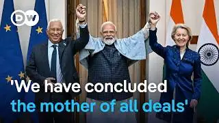 India and EU announce free trade agreement | DW News