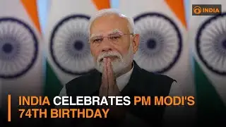 India celebrates PM Modi
