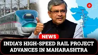 India’s First Bullet Train Update | Mumbai-Ahmedabad High-Speed Rail Achieves Key Tunnel Development