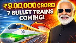India’s Upcoming 7 Bullet Train Corridors Explained | High Speed Rail Corridor