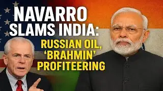 “India Under Fire: Navarro’s ‘Brahmin’ Remark Ignites Political Storm”