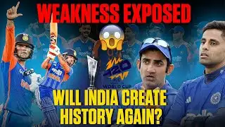 India Weakness Exposed 😱 | Will Team India Create History Again? | T20 World Cup Analysis #worldcup 