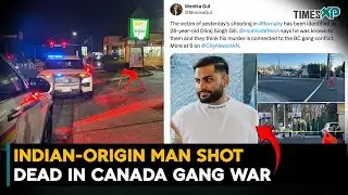 Indian Origin Man Shot Dead in Canada Gang War | Indians In Canada