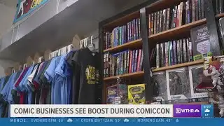 Indiana Comic Convention helps boost sales for local comic book stores