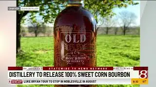 Indiana distillery to release 100% sweet-corn bourbon