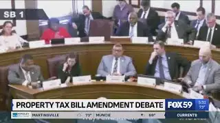 Indiana lawmakers debate changes to property tax bill