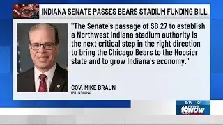 Indiana Senate passes Chicago Bears stadium funding bill