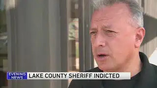 Indicted Lake County Sheriff denies allegations, blames rival politician