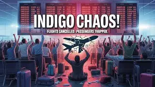 IndiGo Airport Chaos EXPOSED | Flight Cancellations, Protests & India’s Aviation Monopoly Explained