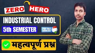 Industrial Control Maha Marathon // IC 5th semester by Ankit Sir // study powerpoint