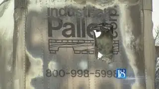 Industrial Pallet Fire