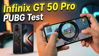 Infinix GT 50 Pro PUBG Test 🔥 PUBG FPS & Heating Check | Worth for Gaming?