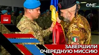INFO ONE - 41 National Army soldiers returned from Kosovo