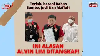 INI ALASAN ALVIN LIM DITANGKAP! TERLALU BERANI?!