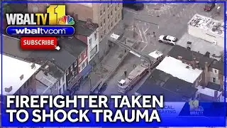 Injured fire officer