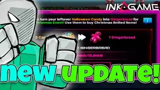INK GAME CHRISTMAS UPDATE!(gingerbread christmas currency)