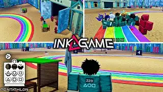 Ink Game - [🌈] PENTATHLON (Full Walkthrough) - Roblox