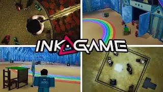 Ink Game: Pentathlon Update - All Games (Full Walkthrough) | Roblox