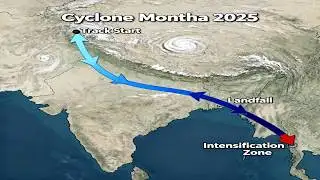 Inside Cyclone Montha: How This Storm Formed and Why It’s So Dangerous #CycloneMontha