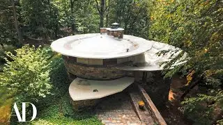 Inside Frank Lloyd Wright’s Hidden Woodland Utopia | Unique Spaces | Architectural Digest