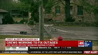 Inside look at Joe Wheeler EMC clearing downed poles