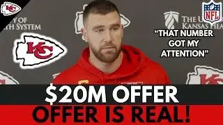 💣 INSIDE SOURCES: TRAVIS KELCE HAS A MASSIVE OFFER OFF THE FIELD!
