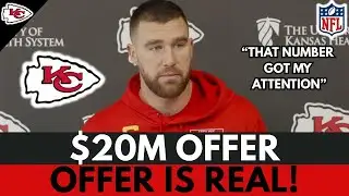 🔥💣 INSIDE SOURCES: TRAVIS KELCE HAS A MASSIVE OFFER OFF THE FIELD!