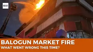 Inside the Balogun Market Fire: Traders