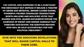 Inside the Capitol Scandal: Uncovering Political Corruption & Betrayal