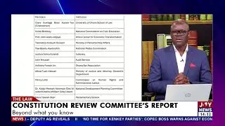 Inside the Constitution Review Committee