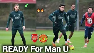 Inside Training | Calafiori is Back in Training & Fully Ready for Man United🔥