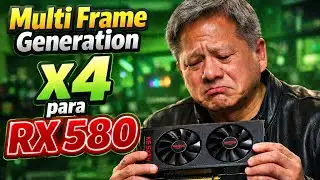 ✅ Install "Multi Frame Generation x4" on the RX 580 ✅ Who needs an RTX...? ✅