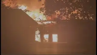 Intense fire destroys historic Berryhill Elementary School building