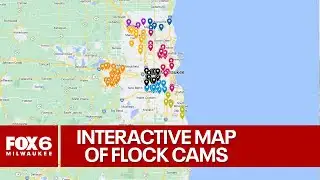 Interactive map of Flock cameras | FOX6 News Milwaukee