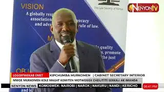 INTERIOR CS  SAYS STRONG VOICES ARE NEEDED TO RAISE KEY GOVERNANCE AND DEMOCRACY ISSUES