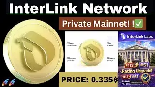 Interlink Coin  Price Release Date 🔥 Interlink Private Mainnet !! InterLink Network NEW UPDATE TODAY