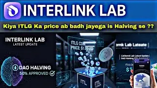 Interlink Lab Latest Update | DAO Halving 50% Approved. #interlink #itl #itlg 