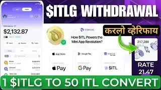 Interlink network Launch | ITLG coin new update today | Withdrawal Price mining latest news | pi app