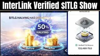 InterLink Verified $ITLG Distribution 🔥 InterLink Halving Reduced 50% !!✅ InterLink New Update  !!✅