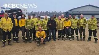 International firefighters return home after helping battle Sask. wildfires