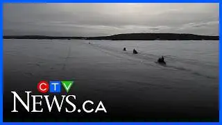 International ice bridge opens near Sault Ste. Marie