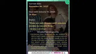 International Project Management Day: Celebrate planning,Teamwork,Leadership, & successful execution