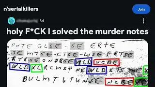 Internet Races to Decipher the Murder Notes That Could Catch a Killer